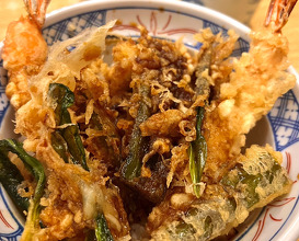 Dinner at てんぷら黒川