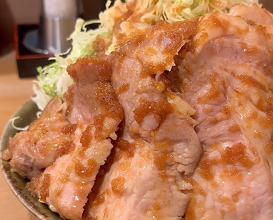 Dinner at とんかつ 三節