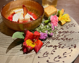 Dinner at BYAKU Narai