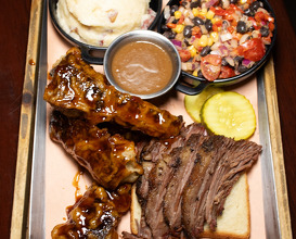 Dinner at Virgil's Real BBQ - Times Square
