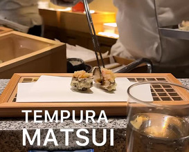 Dinner at Tempura Matsui