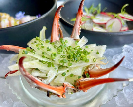 Dinner at The Crustacean Club
