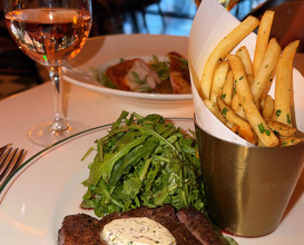 Dinner at The Pink Cabana