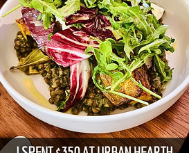 Dinner at Urban Hearth