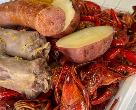 Dinner at Marrero, Louisiana