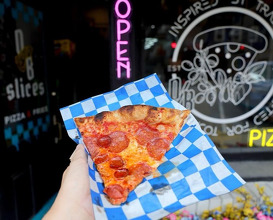 Dinner at O/B Slices