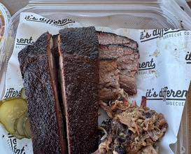 Dinner at It's Different BBQ Co.