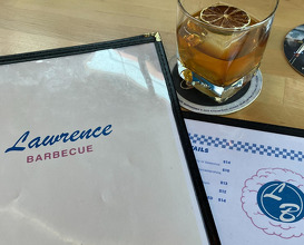 Dinner at Lawrence Barbecue