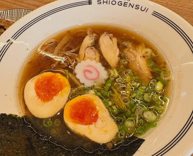 Dinner at Shiogensui