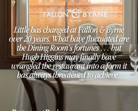 Dinner at Fallon & Byrne