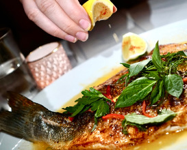 Dinner at Los Angeles, California