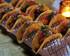 Dinner at Los Angeles, California