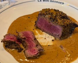 Dinner at Le Bon Georges