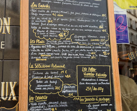 Dinner at Le Bon Georges