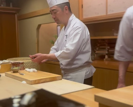 Dinner at Tokyo, Japan