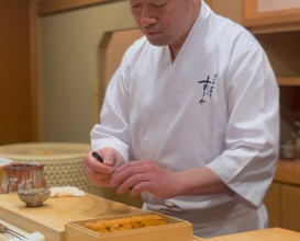 Dinner at Tokyo, Japan