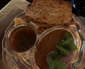 Dinner at Berenjak