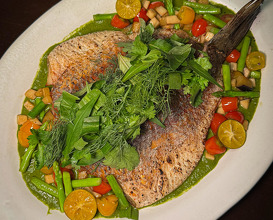 Dinner at Balance BKK