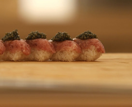 Dinner at Sushi Yoshinaga