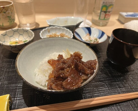 Dinner at 新ばし星野 - Hoshino