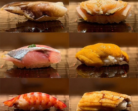 Dinner at Sushi Saitou (鮨 さいとう)