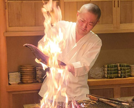 Dinner at 東麻布 天本 - Amamoto