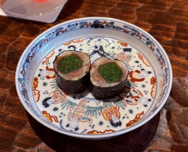 Dinner at 鮨 三心 - Sushi SANSHIN