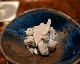 Dinner at 鮨 三心 - Sushi SANSHIN