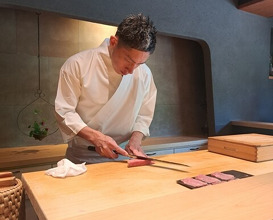 Dinner at 鮨 三心 - Sushi SANSHIN