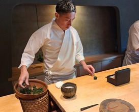Dinner at 鮨 三心 - Sushi SANSHIN