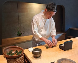 Dinner at 鮨 三心 - Sushi SANSHIN