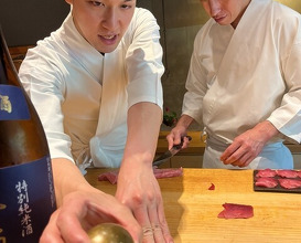 Dinner at 鮨 三心 - Sushi SANSHIN