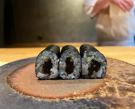 Dinner at 鮨 三心 - Sushi SANSHIN