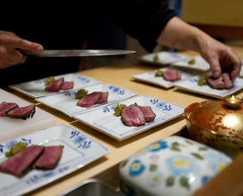 Dinner at Shun (瞬)