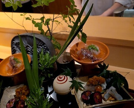 Dinner at 銀座 しのはら - Ginza Shinohara