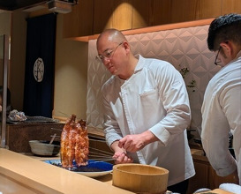 Dinner at 銀座 しのはら - Ginza Shinohara