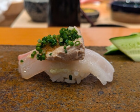 Dinner at 天寿し 京町店 - Tenzushi Kyomachi