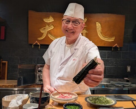 Dinner at 天寿し 京町店 - Tenzushi Kyomachi