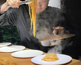 Dinner at Trace (トレイス)