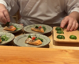 Dinner at 鮨 さかい -  Sakai
