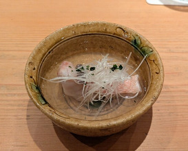 Dinner at 鮨 さかい -  Sakai