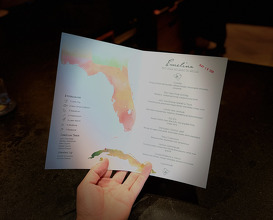 Dinner at West Palm Beach, Florida