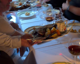 Dinner at Áarstova