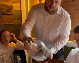 Dinner at Áarstova