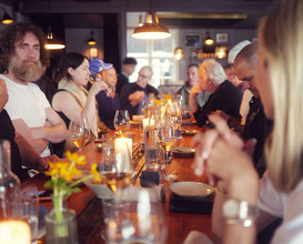 Dinner at Áarstova