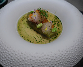 Dinner at Plaisance by Mauro Colagreco