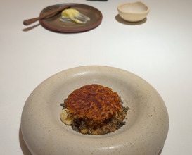 Dinner at Restaurant Sol Post