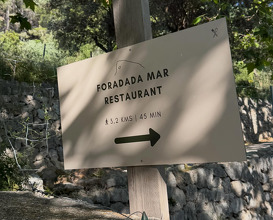 Dinner at Foradada