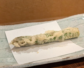 Dinner at Tempura Asanuma in Nihonbashi