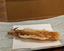 Dinner at Tempura Asanuma in Nihonbashi